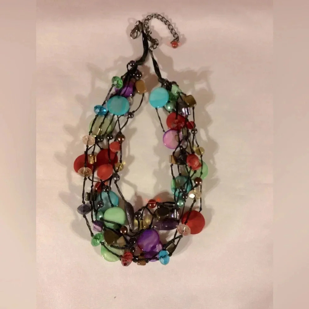 Lea Sophie Vintage Beaded Necklace